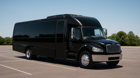 Exterior of Charter Bus Company Hilo's 18 Passenger Minibus in Hilo