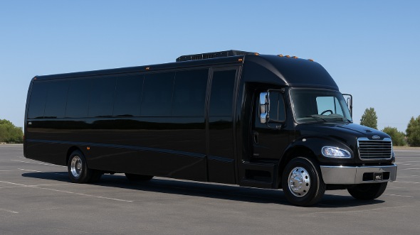Exterior of Charter Bus Company Hilo's 30 Passenger Minibus in Hilo