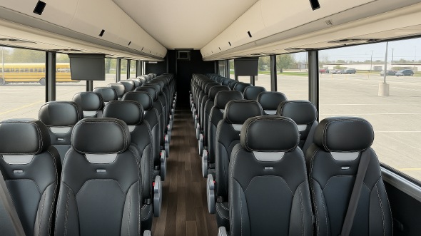 east honolulu 35 passenger minibus inside