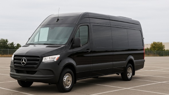 Exterior of Charter Bus Company East Honolulu's Sprinter Limo in East Honolulu